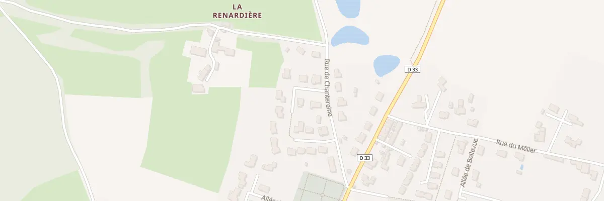 Plan du 2 Imp du Loup au Pin