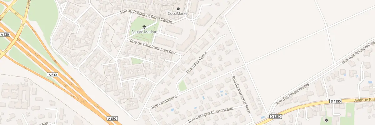 Plan du 32 Rue Jules Verne à Pessac