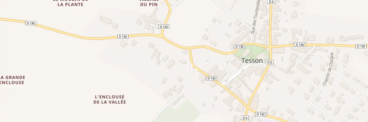 Plan du 25 Rue de l’Océan à Tesson