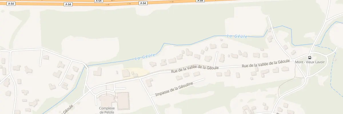Plan du 19 Rue Vallee de la Geoule Mont à Mont