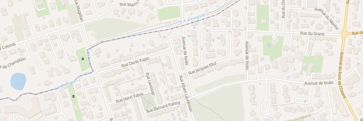 Plan du 40 Rue Albert Laurenson à Pessac