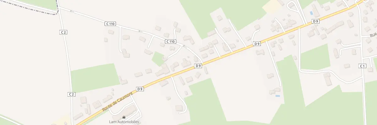 Plan du 32 Rte de Caumont l’Evente à Hottot-les-Bagues