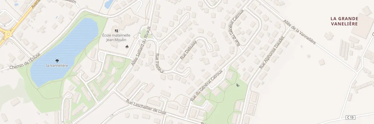 Plan du 4 Rue Debussy à Cerizay