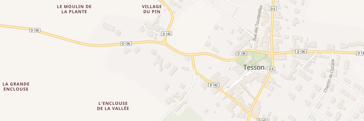 Plan du 27 Rue de l’Océan à Tesson