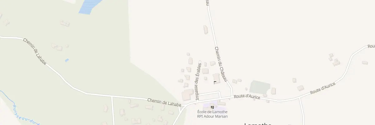 Plan du 113 Imp des Erables à Lamothe