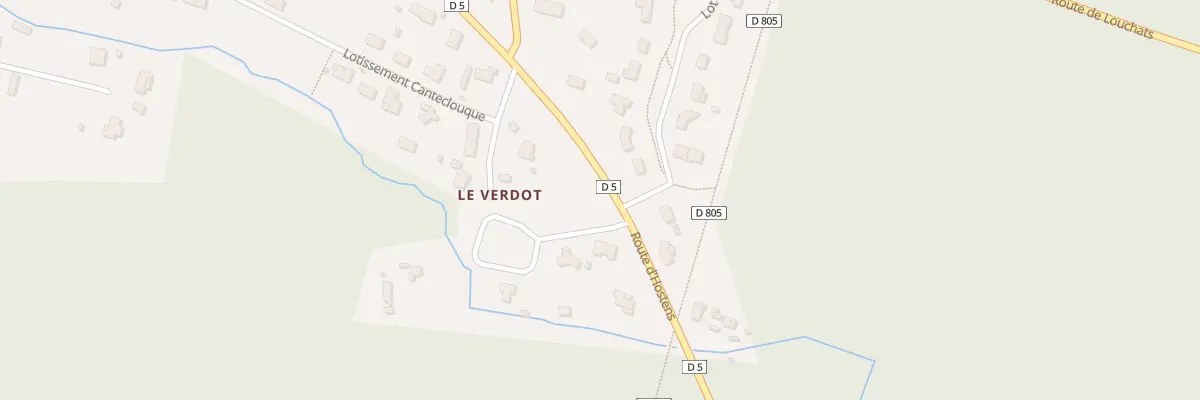 Plan du 14 Che du Galipot à Saint-Magne