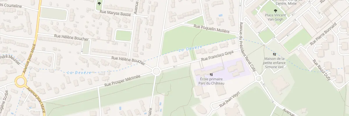 Plan du 19 Rue Goya à Mérignac