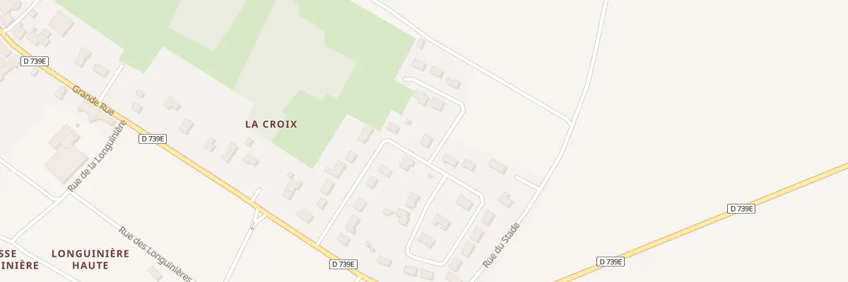 Plan du 7 Rue du Lotissement la Croix aux Nouillers