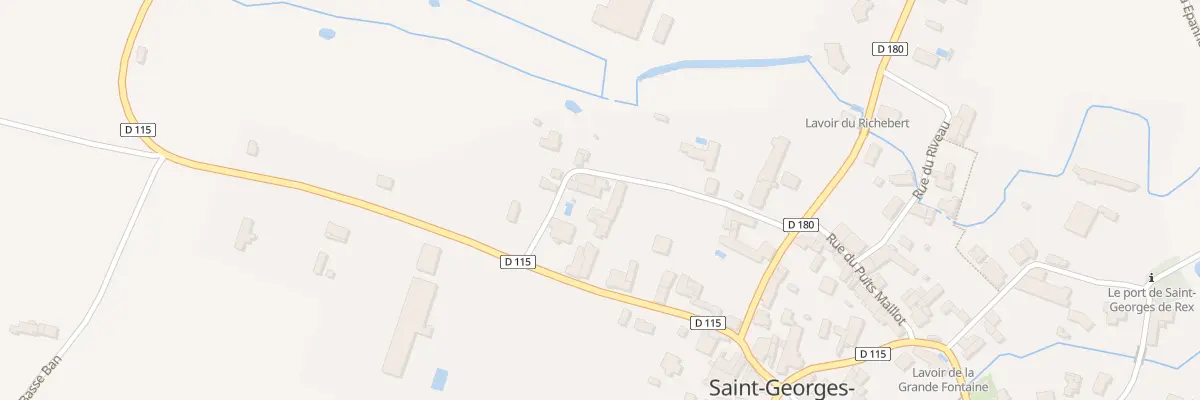 Plan du 15 Rue du Pigeonnier à Saint-Georges-de-Rex