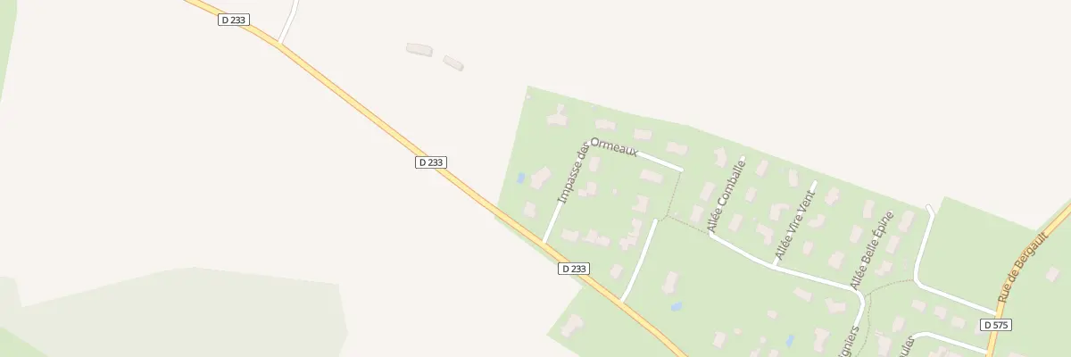 Plan du 3 Imp des Ormeaux à Maisoncelles-du-Maine