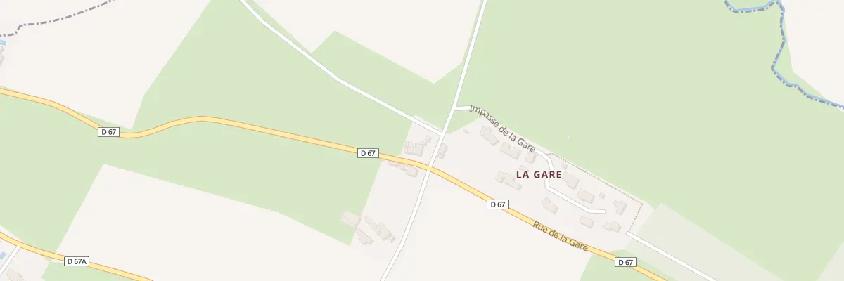 Plan du 5062B La Gare à Puy-de-Serre