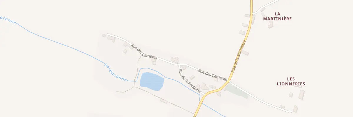 Plan du 2 Rue des Carrières à Chenillé-Champteussé