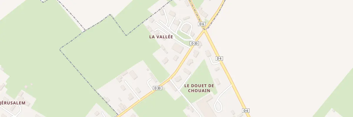 Plan du 110 Rue de la Vallée à Chouain
