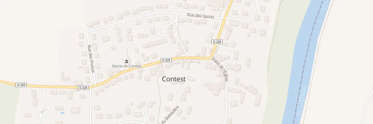Plan du 27 Rue Principale à Contest