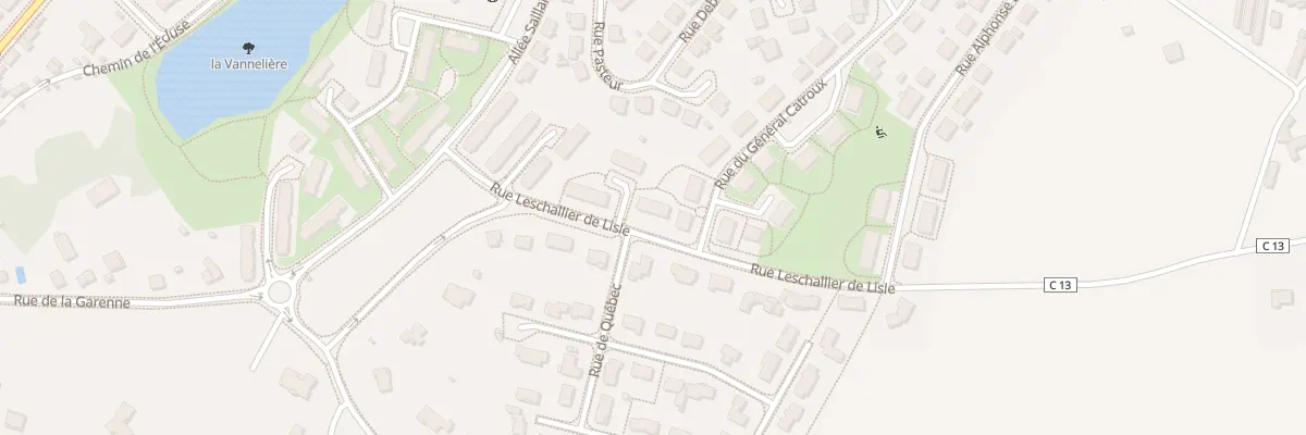 Plan du 17 Rue A Leschallier de Lisle à Cerizay