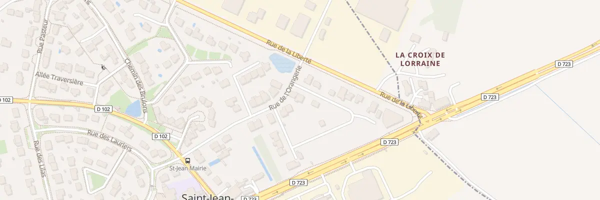 Plan du 4 Rue de la Croix de Lorraine à Saint-Léger-de-Linières