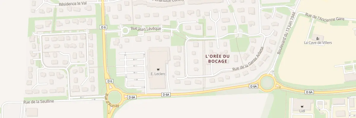 Plan du 4 Rue de la Gente Arlette à Villers-Bocage