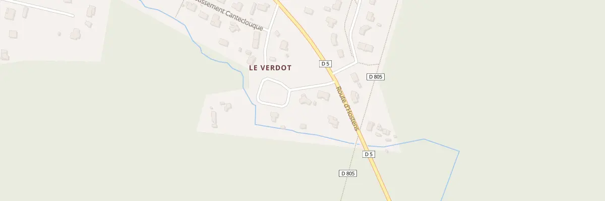 Plan du 3 Che du Galipot à Saint-Magne