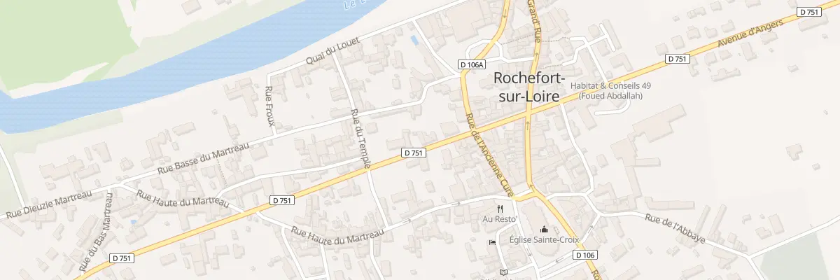 Plan du 26 Rue René Gasnier à Rochefort-sur-Loire