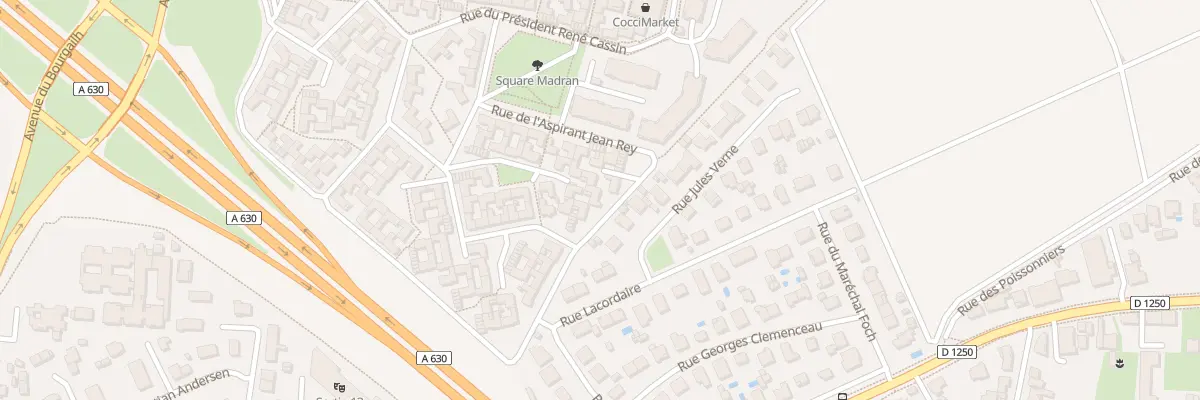 Plan du 113 Rue du sous Lt Ma Gayant à Pessac