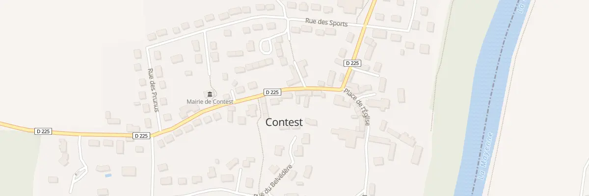 Plan du 31 Rue Principale à Contest