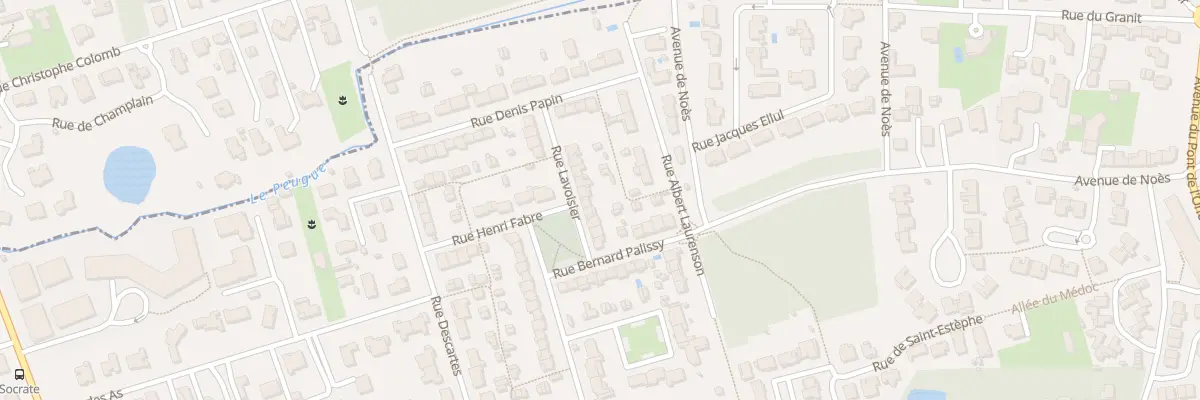 Plan du 10 Rue Lavoisier à Pessac