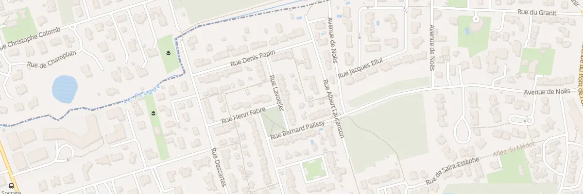 Plan du 12 Rue Lavoisier à Pessac