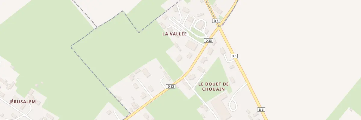 Plan du 126 Rue de la Vallée à Chouain
