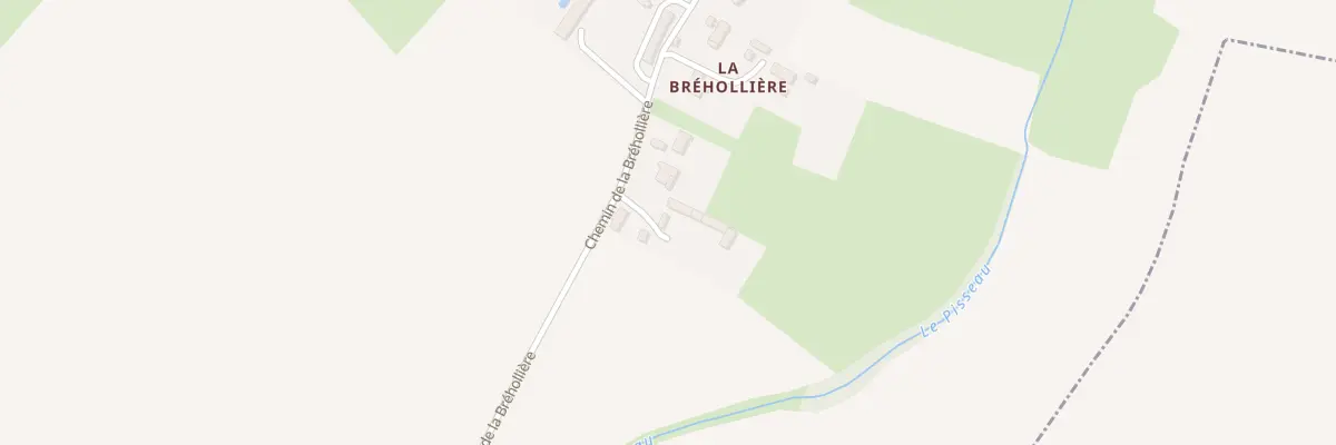 Plan du 31 Che de la Bréhollière à Manvieux