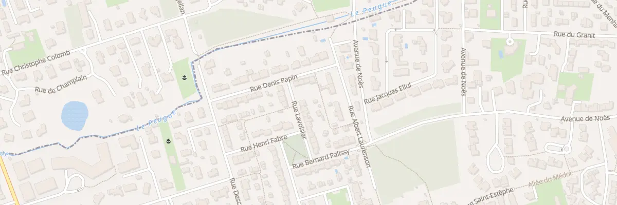 Plan du 20 Rue Lavoisier à Pessac