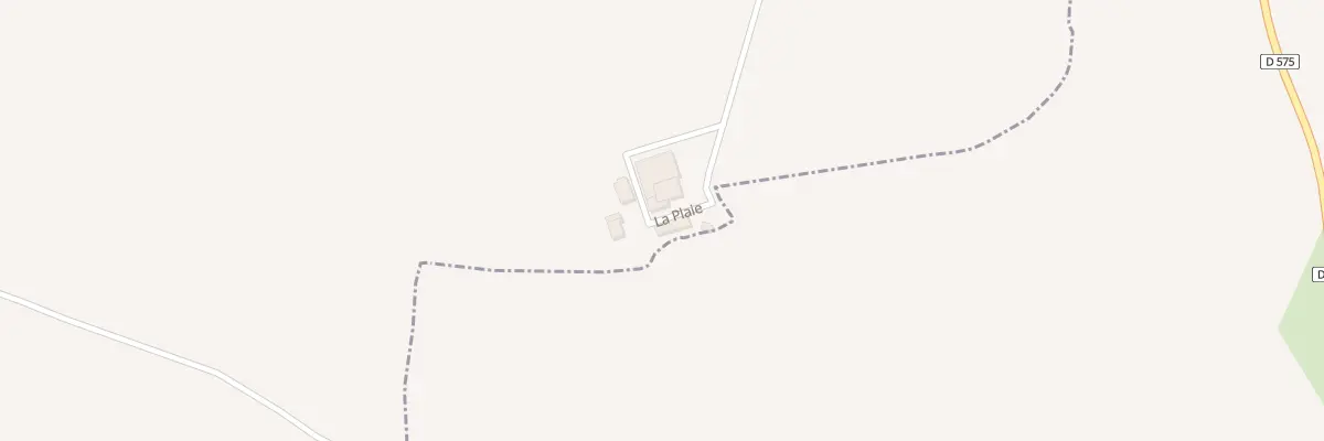 Plan du 3 La Plaie à Parné-sur-Roc