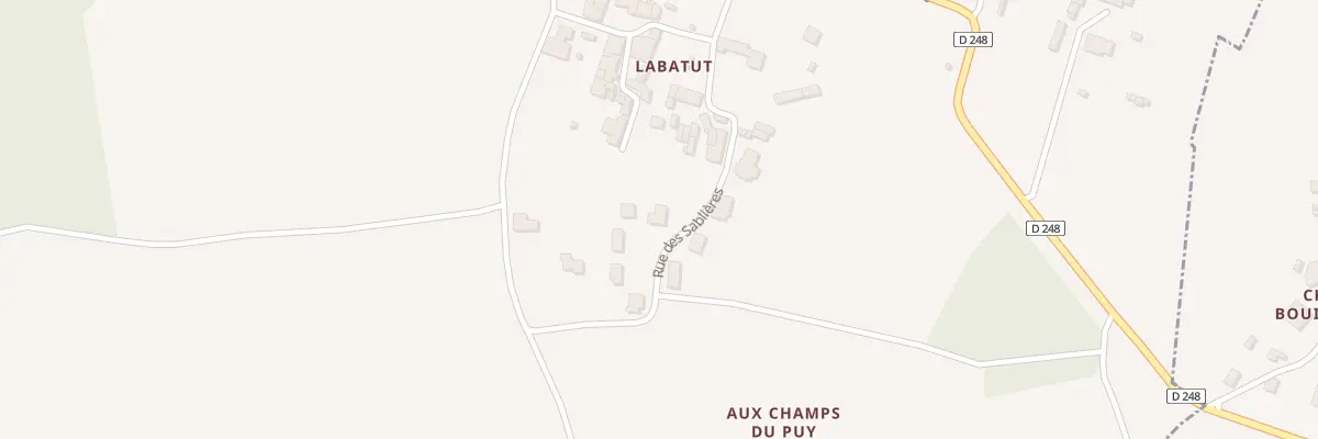Plan du 27 Rue de la Sablière à Gémozac