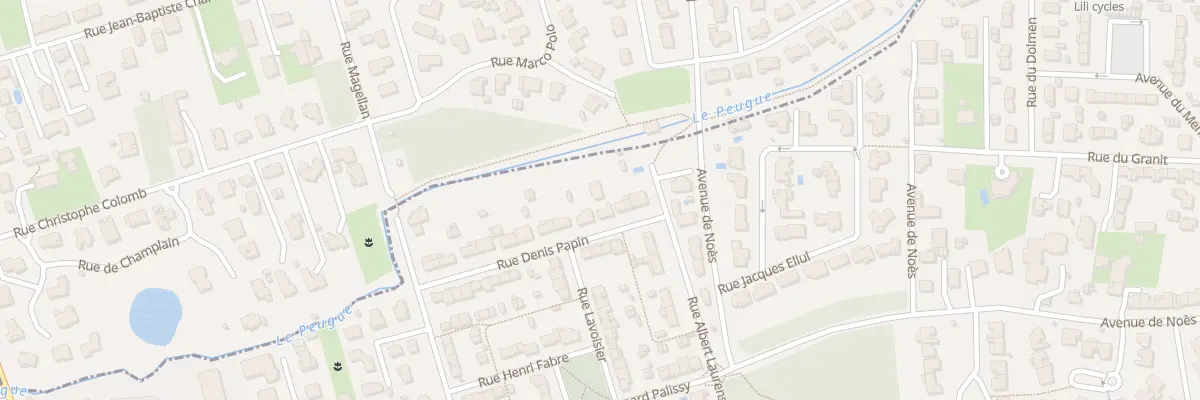Plan du 6B Rue Denis Papin à Pessac