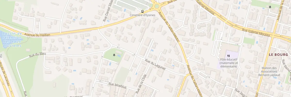 Plan du 20 Rue du Lagunet à Eysines