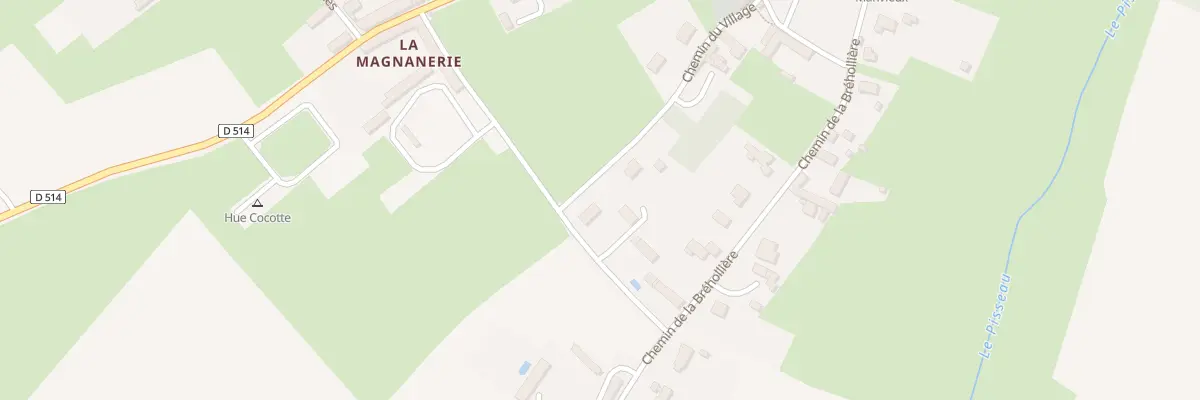 Plan du 9 Che du Jardin Malherbe à Manvieux