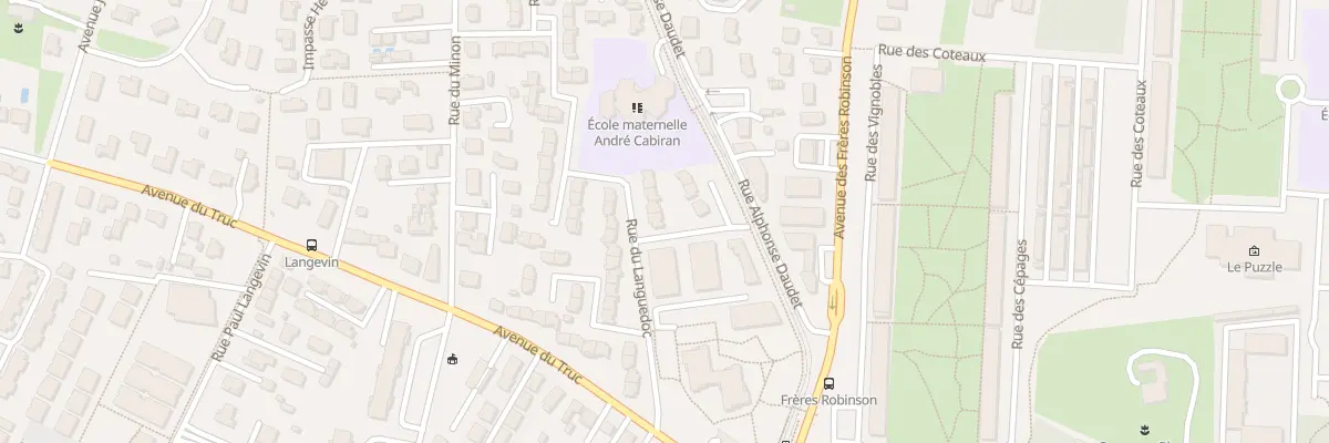 Plan du 9 Rue du Languedoc à Mérignac