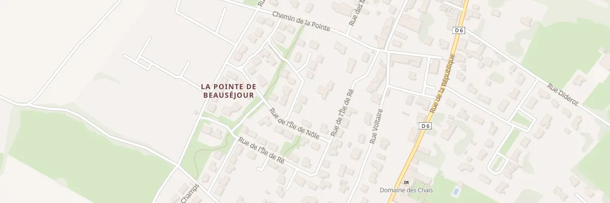 Plan du 5 Rue de l’Ile d’Aix à Thénac