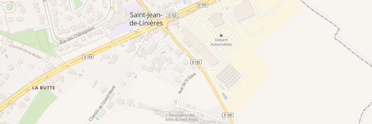 Plan du 5 Rte de Bouchemaine à Saint-Léger-de-Linières