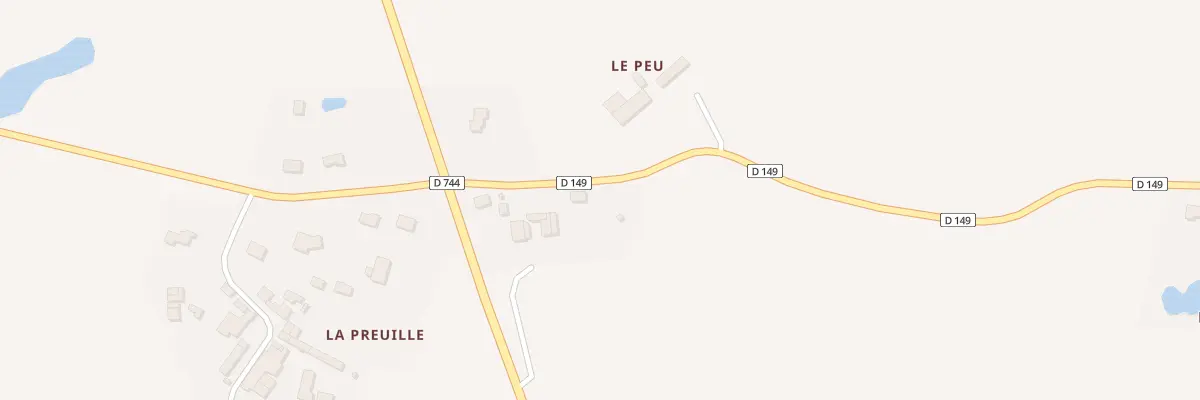 Plan du 1 Le Peux Montigny à La Forêt-sur-Sèvre
