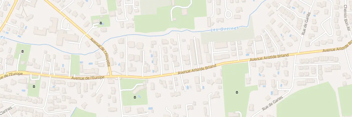 Plan du 369 Av Aristide Briand à Mérignac