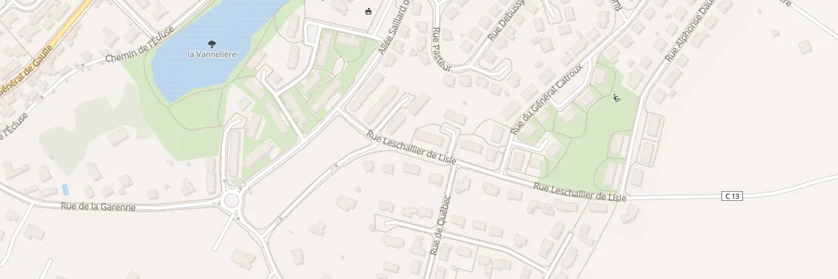 Plan du 1 Rue A Leschallier de Lisle à Cerizay