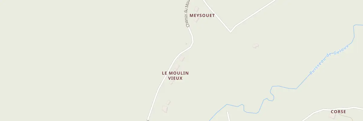 Plan du 1181 Chem du Moulin Vieux à Garein