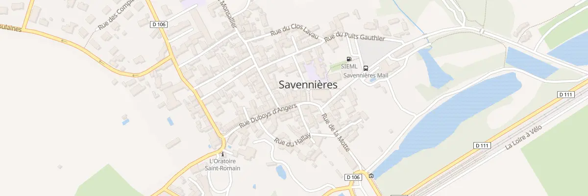 Plan du 3 Rue de la Mairie à Savennières