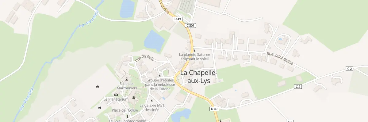 Plan du 3 Rue de la vendée à Terval