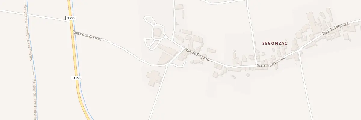 Plan du 40B Segonzac à Saint-Genès-de-Blaye
