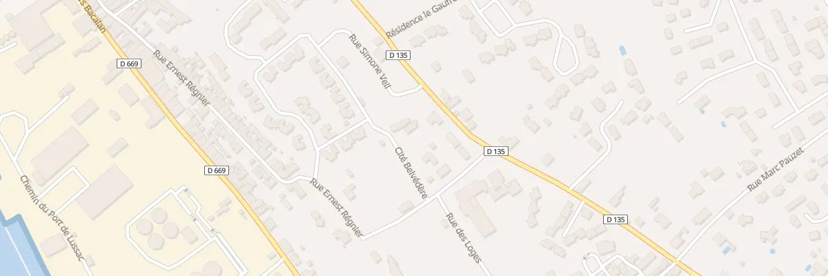 Plan du 66 Rue J Rudel à Blaye