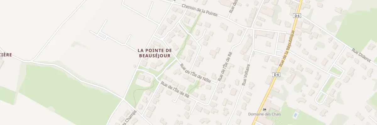 Plan du 10 Rue de l’Ile d’Aix à Thénac