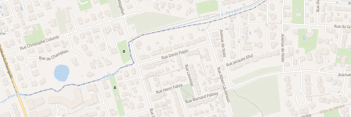 Plan du 9 Rue Lavoisier à Pessac