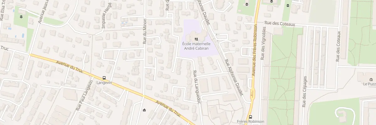 Plan du 20 Rue du Languedoc à Mérignac