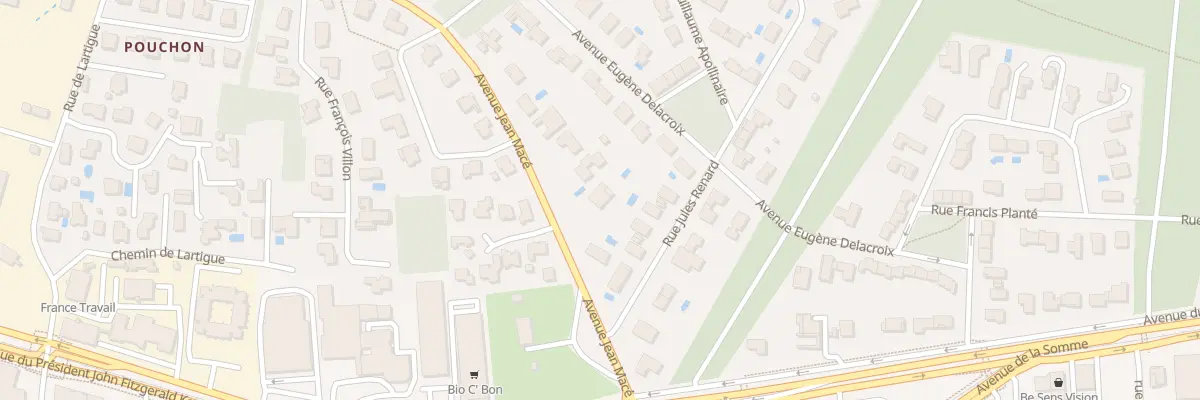 Plan du 52 Av Jean Mace à Mérignac